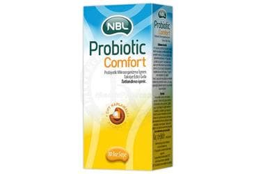 NBL PROBIOTIC COMFORT TAKVIYE EDICI GIDA 10 saşe İlaç Görseli