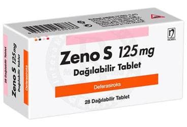 ZENO S 125 MG DAGILABILIR TABLET (28 TABLET) İlaç Görseli
