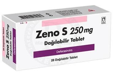 ZENO S 250 MG DAGILABILIR TABLET (28 TABLET) İlaç Görseli