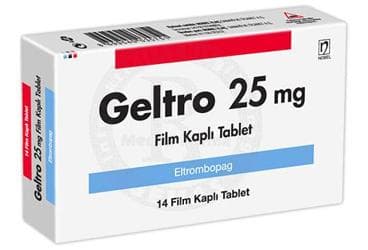 GELTRO 25 MG FILM KAPLI TABLET (14 FILM KAPLI TABLET) İlaç Görseli