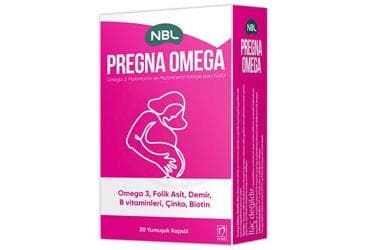 NBL PREGNA OMEGA TAKVIYE EDICI GIDA 30 kapsül İlaç Görseli