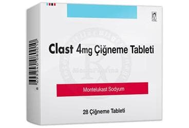 CLAST 4 MG 28 CIGNEME TABLETI İlaç Görseli