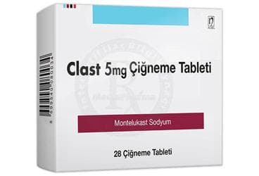 CLAST 5 MG 28 CIGNEME TABLETI İlaç Görseli
