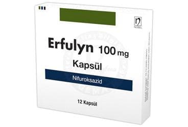 ERFULYN 100 MG KAPSUL (12 ADET) İlaç Görseli