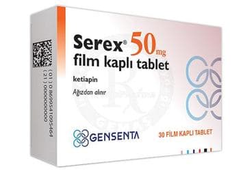 SEREX 50 MG FILM KAPLI TABLET (30 FILM KAPLI TABLET) İlaç Görseli