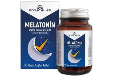 ARIS LIFE MELATONIN AGIZDA DAGILAN TABLET 3 mg 60 tablet İlaç Görseli