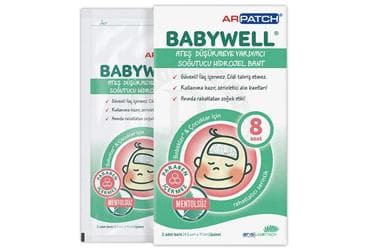 ARPATCH BABYWELL ATES DUSURMEYE YARDIMCI SOGUTUCU HIDROJEL BANT 2 flaster İlaç Görseli