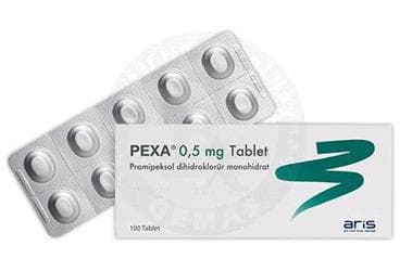 PEXA 0,5 MG TABLET (100 TABLET) İlaç Görseli