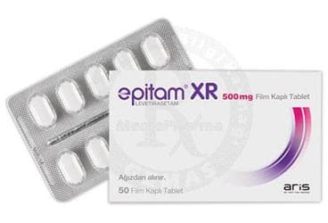 EPITAM XR 500 MG 50 FILM KAPLI TABLET İlaç Görseli