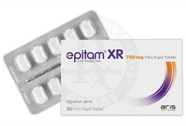 EPITAM XR 750 MG 50 FILM KAPLI TABLET İlaç Görseli