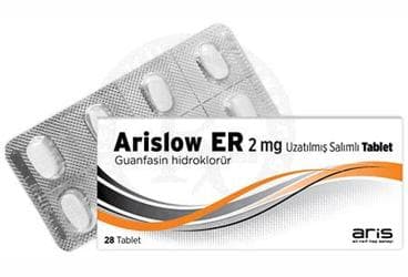 ARISLOW ER 2 MG UZATILMIS SALIMLI TABLET (28 TABLET) İlaç Görseli