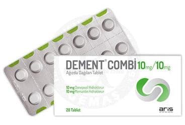DEMENT COMBI 10 MG / 10 MG AGIZDA DAGILAN TABLET (28 TABLET) İlaç Görseli