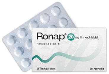 RONAP 20 MG FILM TABLET (28 ADET) İlaç Görseli