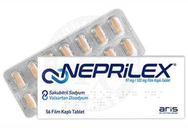 NEPRILEX 97 MG/103 MG FILM KAPLI TABLET İlaç Görseli