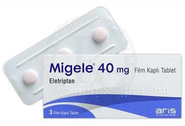 MIGELE 40 MG FILM KAPLI TABLET (3 TABLET) İlaç Görseli