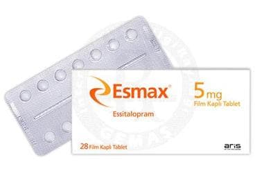 ESMAX 5 MG FILM KAPLI TABLET (28 FILM TABLET) İlaç Görseli