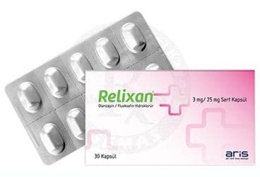 RELIXAN 3 MG/25 MG SERT KAPSUL İlaç Görseli
