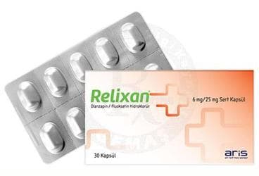 RELIXAN 6 MG/25 MG SERT KAPSUL İlaç Görseli
