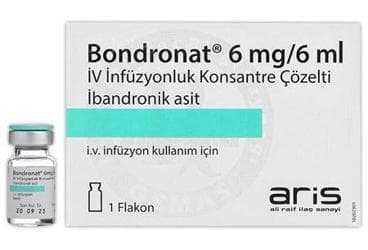 BONDRONAT 6MG/6ML IV INFUZYONLUK KONSANTRE COZELTI (1 ADET) İlaç Görseli