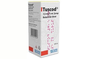TUSCOD 7,5 MG / 5 ML SURUP 200 ML İlaç Görseli
