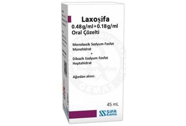 LAX FOSFOSODA 0,48 G/ML + 0,18 G/ML ORAL COZELTI (45 ML) İlaç Görseli