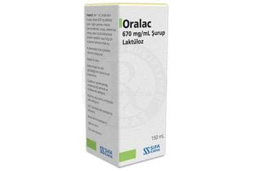 ORALAC 670 MG/ML SURUP(150 ML SISE) İlaç Görseli