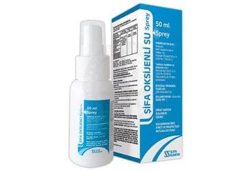 SIFA OKSIJENLI SU SPREY 50 ml şişe İlaç Görseli