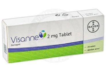 VISANNE 2 MG 28 TABLET İlaç Görseli