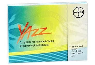 YAZZ 3 MG/0.02 MG FILM KAPLI TABLET, 28 (24+4) ADET İlaç Görseli