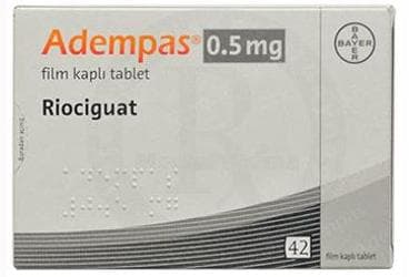 ADEMPAS 0,5 MG 42 FILM KAPLI TABLET İlaç Görseli