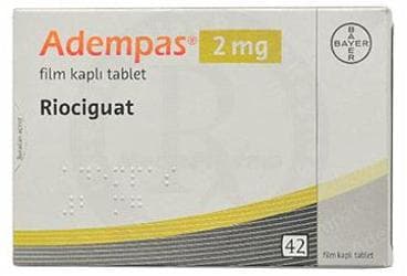 ADEMPAS 2 MG 42 FILM KAPLI TABLET İlaç Görseli