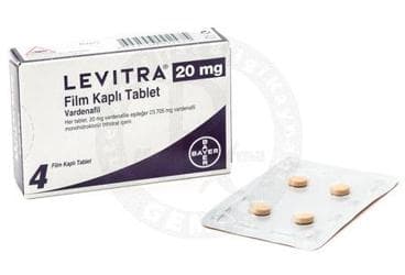 LEVITRA 20 MG 4 FILM TABLET İlaç Görseli