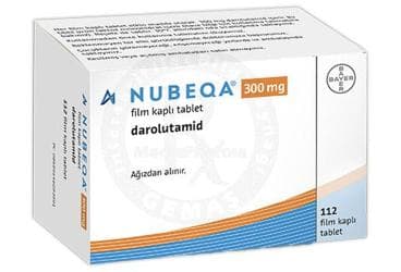 NUBEQA 300 MG FILM KAPLI TABLET (112 TABLET) İlaç Görseli