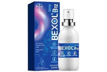 BEXOL B12 SPREY TAKVIYE EDICI GIDA 15 ml şişe İlaç Görseli