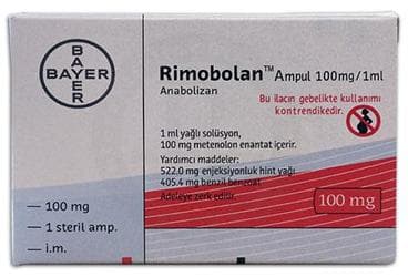 RIMOBOLAN AMPUL 100 MG/1 ML 1 AMPUL İlaç Görseli