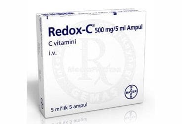 REDOX-C AMPUL 500 MG/5 ML İlaç Görseli