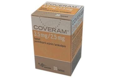 COVERAM 3,5 MG/2,5 MG TABLET (30 TABLET) İlaç Görseli