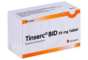 TINSERC BID 24 MG TABLET (100 TABLET) İlaç Görseli