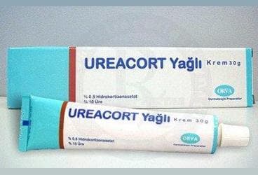 UREACORT YAGLI %0,5 + %10 KREM İlaç Görseli
