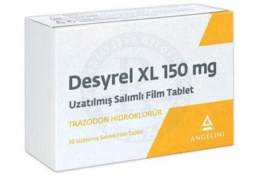 DESYREL XL 150 MG UZATILMIS SALIMLI FILM KAPLI TABLET (30 TABLET) İlaç Görseli