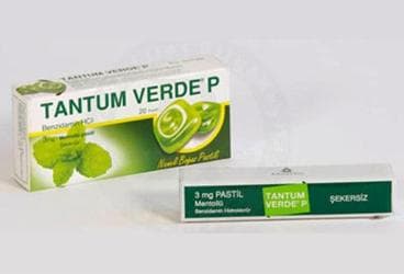 TANTUM VERDE P MENTOLLU PASTIL 3 mg 20 pastil İlaç Görseli
