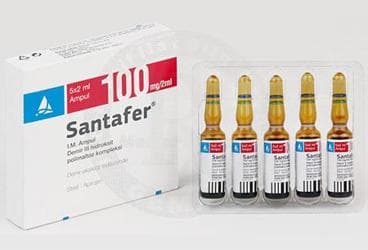 SANTAFER 100MG/2ML AMPUL İlaç Görseli
