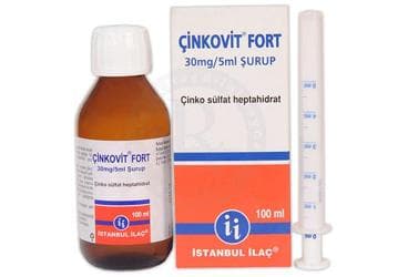 CINKOVIT FORT 30 MG/ 5 ML SURUP İlaç Görseli
