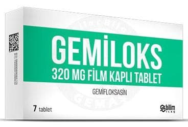 GEMILOKS 320 MG FILM KAPLI TABLET (7 TABLET) İlaç Görseli