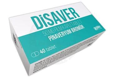 DISAVER 50 MG FILM KAPLI TABLET (40 TABLET) İlaç Görseli