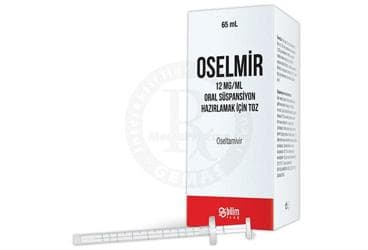 OSELMIR 12 MG/ML ORAL SUSPANSIYON HAZIRLAMAK ICIN TOZ (65 ML) İlaç Görseli