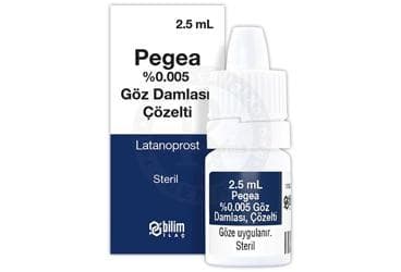 PEGEA % 0,005  GOZ DAMLASI,COZELTISI İlaç Görseli