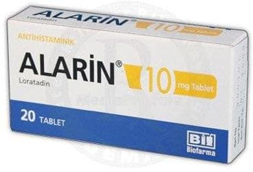 ALARIN 10 MG 20 TABLET İlaç Görseli