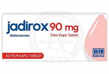 JADIROX 90 MG FILM KAPLI TABLET (30 TABLET) İlaç Görseli