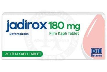 JADIROX 180 MG FILM KAPLI TABLET (30 TABLET) İlaç Görseli